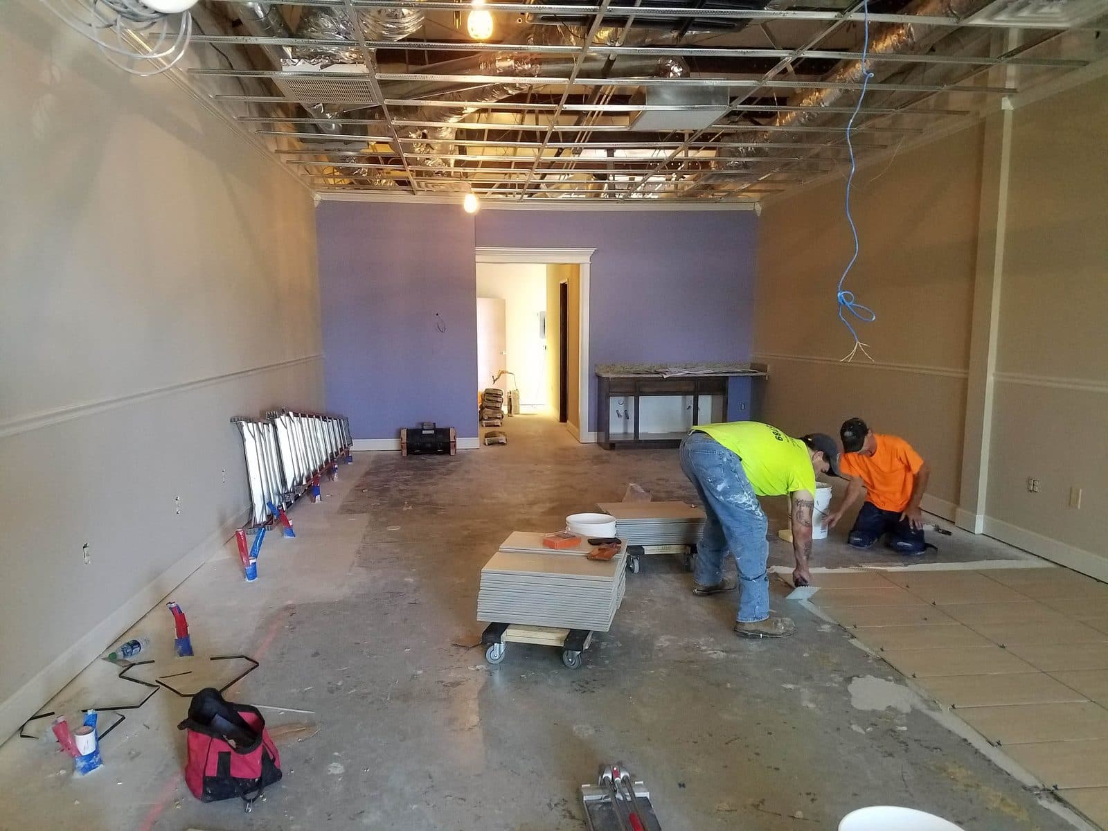 Pereff office tenant finish project — photo 3